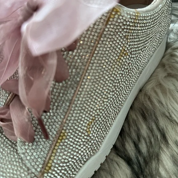 JESSICA SIMPSON Silesta  rhinestone sneakers - Picture 2 of 6
